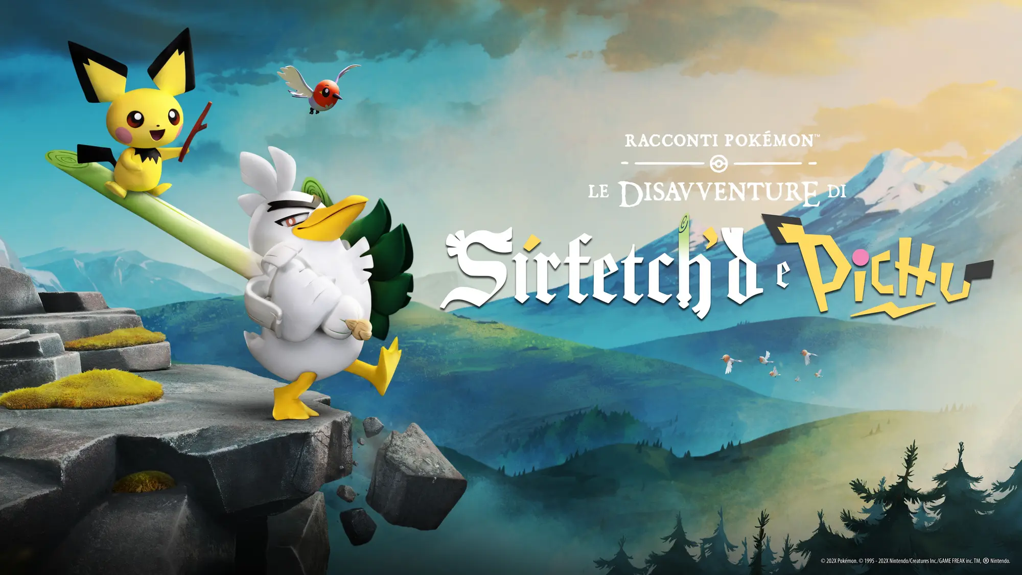 Pokémon e Aardman sorprendono Annecy con la nuova serie in stop-motion su Sirfetch'd e Pichu