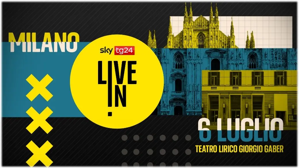 Sky TG24 Live In torna a Milano con i protagonisti della politica e della cultura