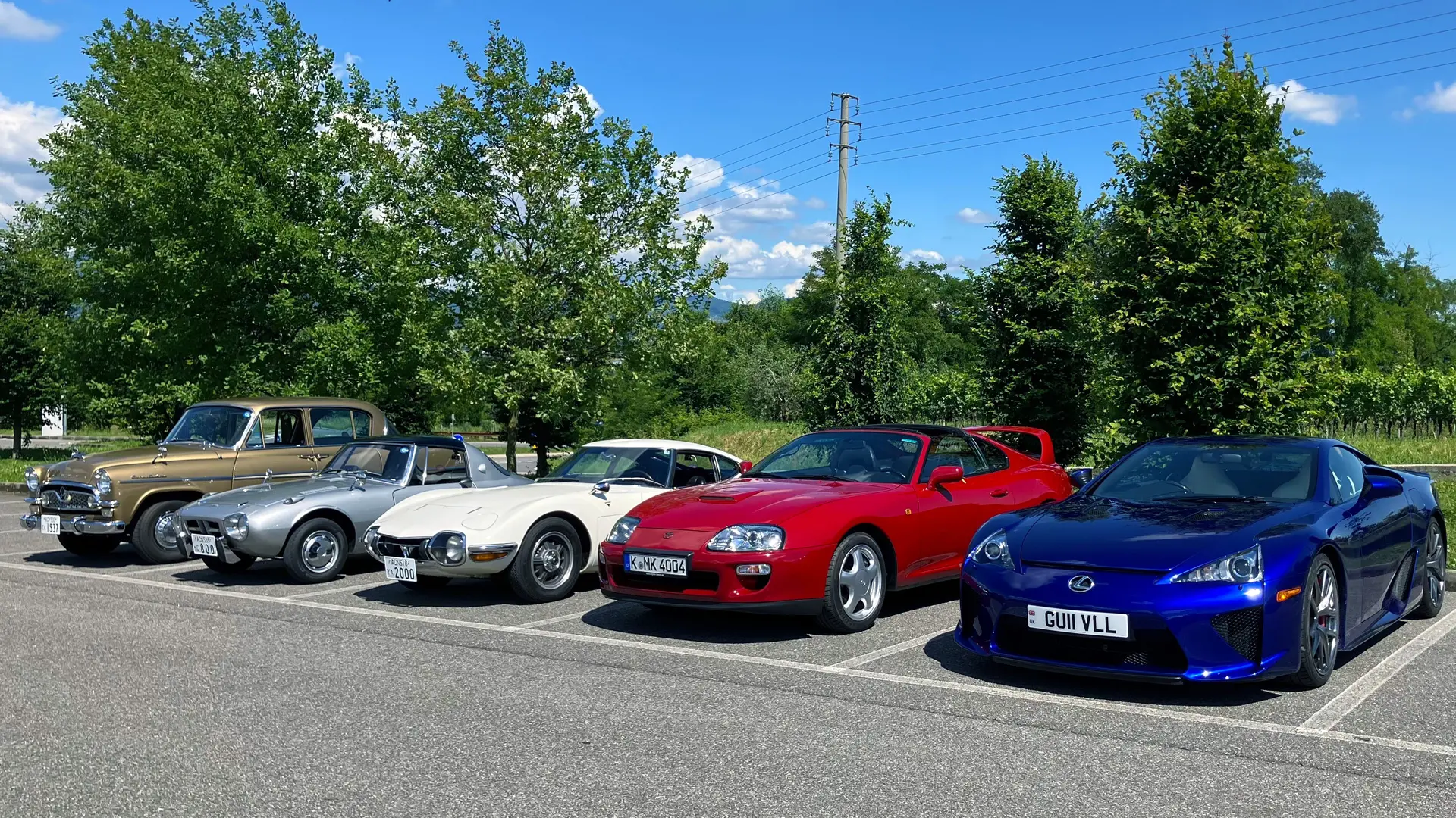 Toyota debutta alla 1000 Miglia Gran Turismo Experience 2026 con cinque modelli iconici
