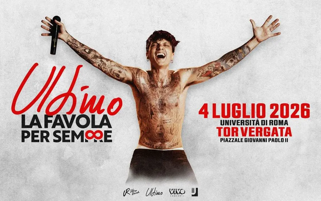 Ultimo 2026 a Roma: il concerto da record con 250mila spettatori e misure speciali