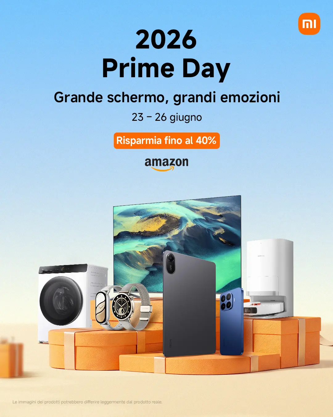 Xiaomi lancia grandi offerte Prime Day su TV, smartphone e smart home in Italia