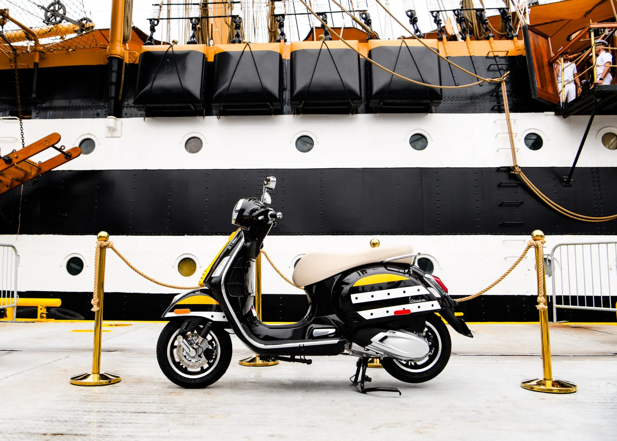 Vespa e Amerigo Vespucci: unione di due icone italiane sulle sponde di New York