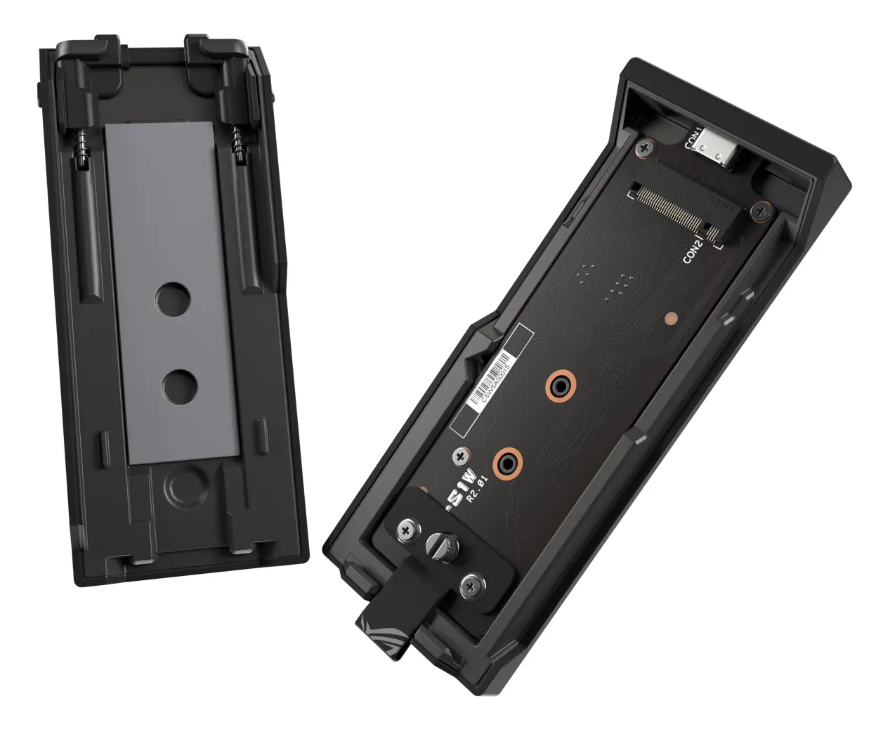 ASUS presenta ROG Strix Aiolos: l'enclosure SSD USB-C super veloce e resistente per gamers