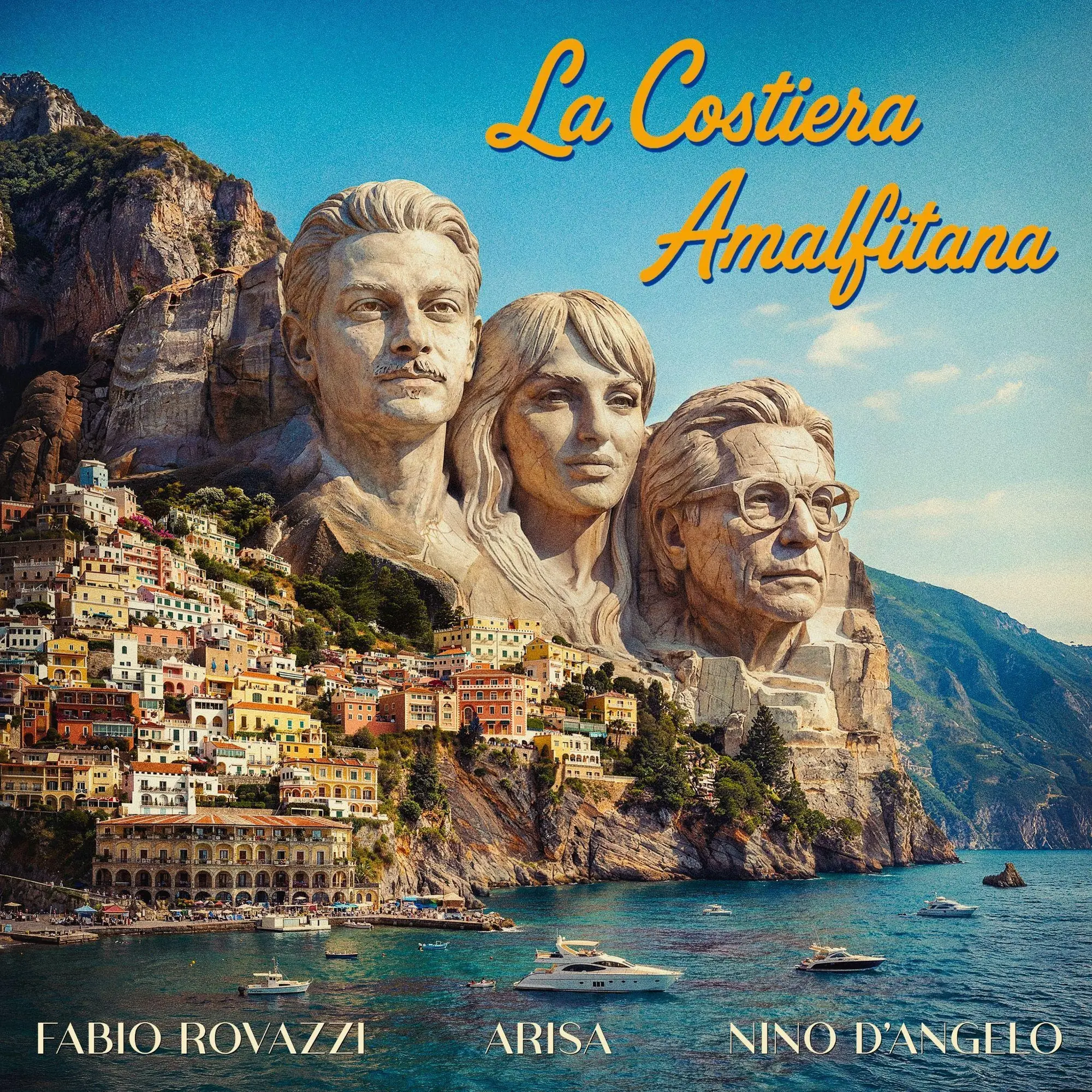 Fabio Rovazzi lancia il videoclip di La Costiera Amalfitana con Arisa e Nino D'Angelo
