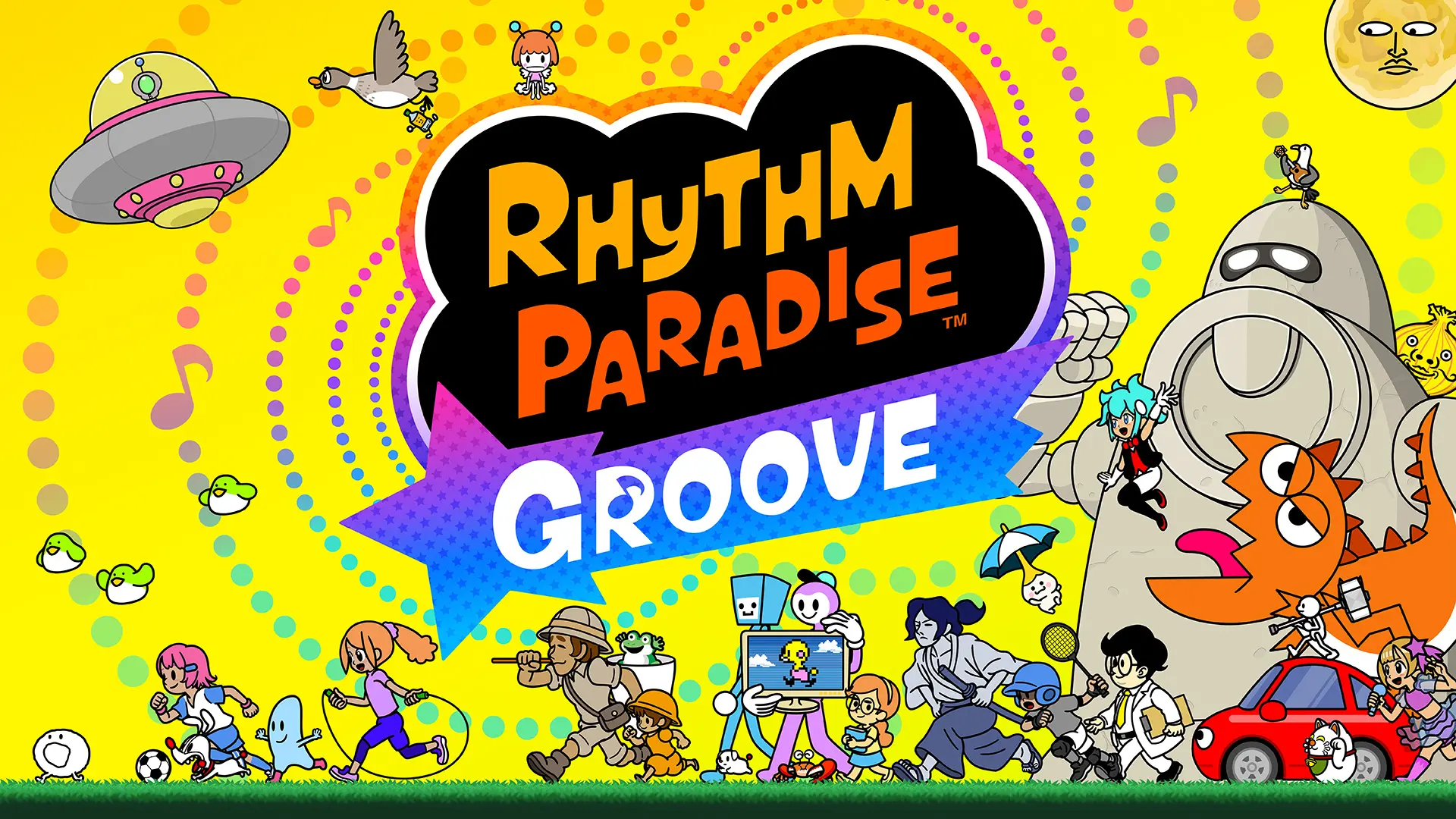 Rhythm Paradise Groove arriva su Nintendo Switch e Switch 2 con oltre 80 giochi musicali