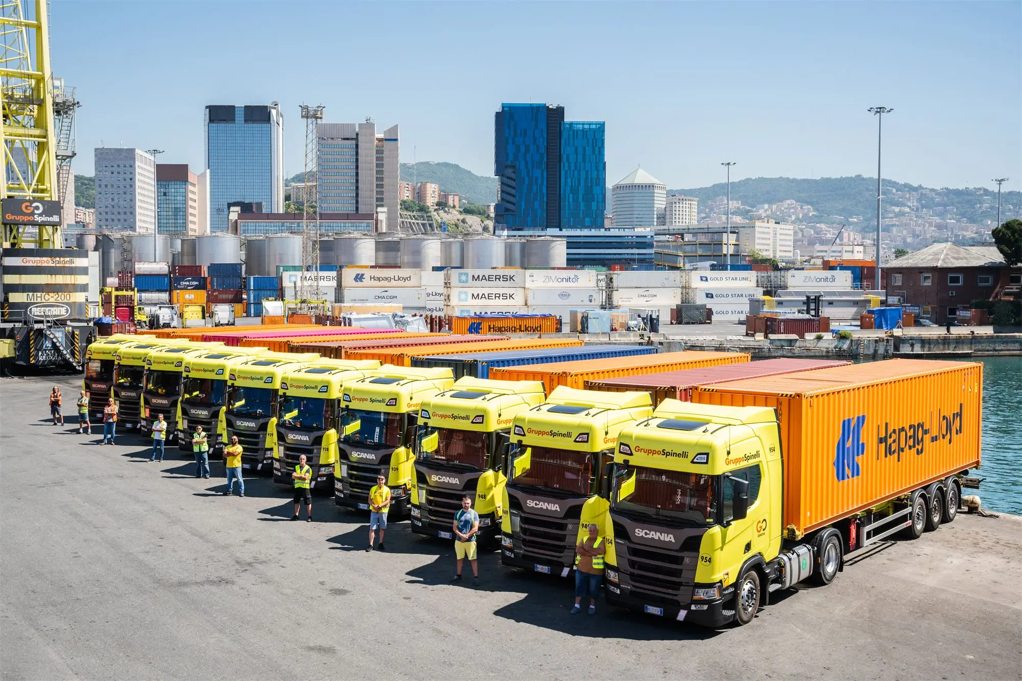 Il Gruppo Spinelli rafforza la flotta con 40 nuovi Scania Super per la sostenibilità