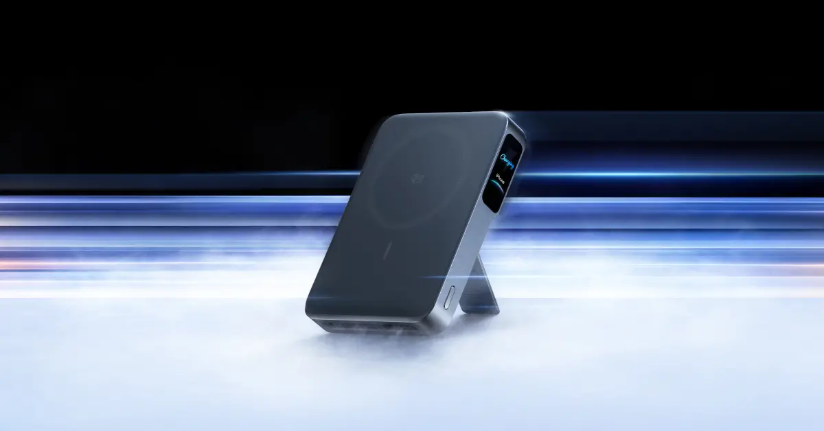 Anker MagGo Power Bank 2 Pro arriva in Italia: ricarica wireless veloce e raffreddamento attivo