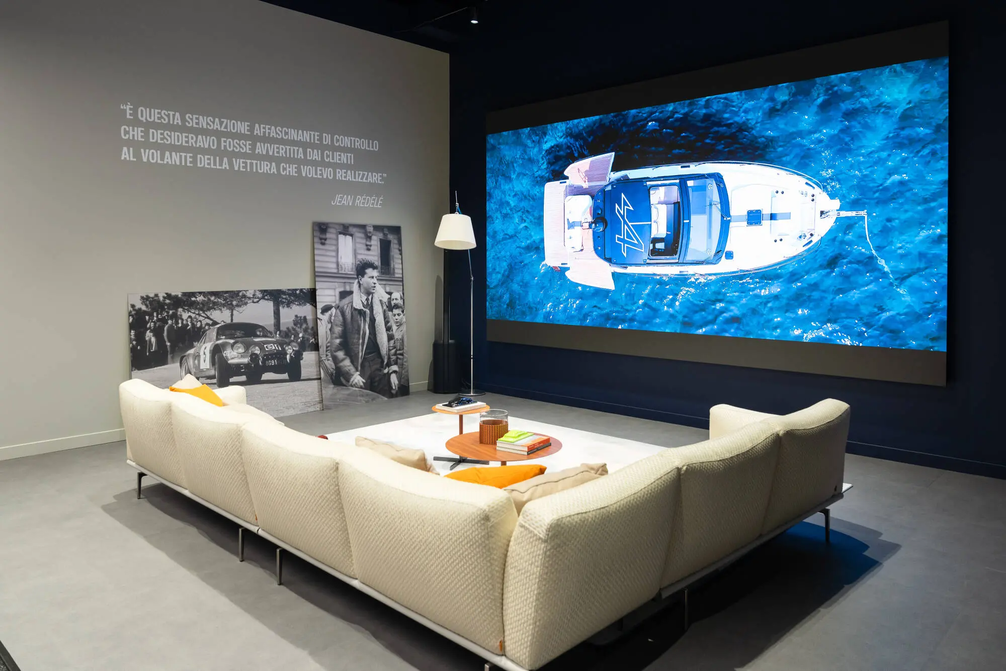 Alpine inaugura il nuovo Atelier Alpine a Milano con il team F1 e Flavio Briatore
