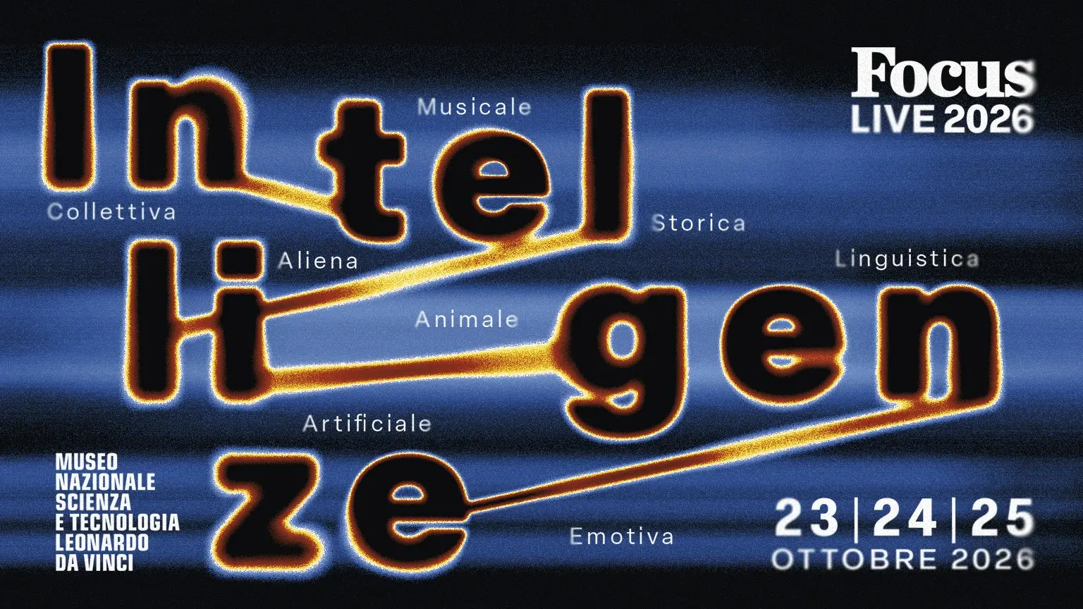 Focus Live 2026: il Festival delle Intelligenze svela nuovi ospiti e appuntamenti