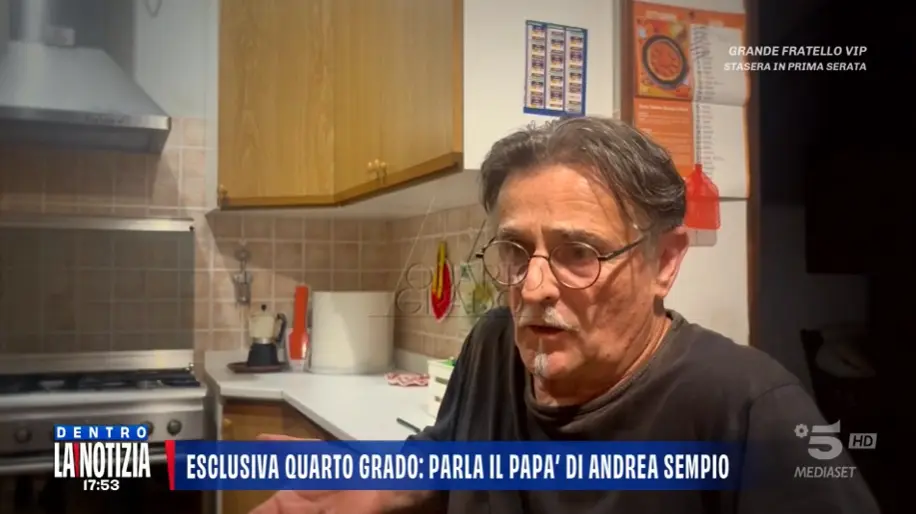 Anticipazione: intervista a Giuseppe Sempio questa sera