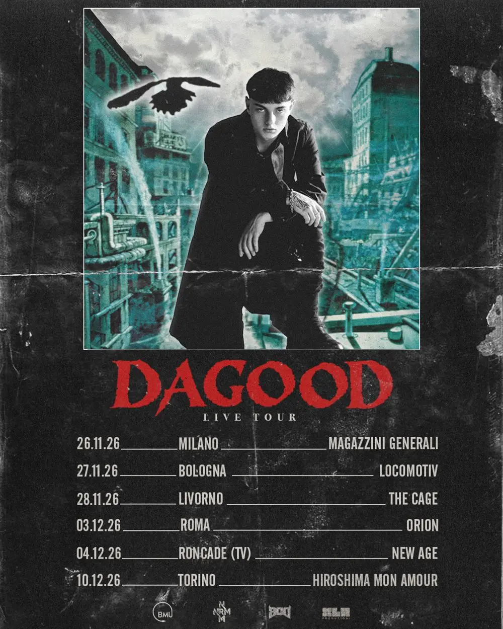 Dagood YL lancia NENA con twentyone21: nuova hit e tour nei club italiani