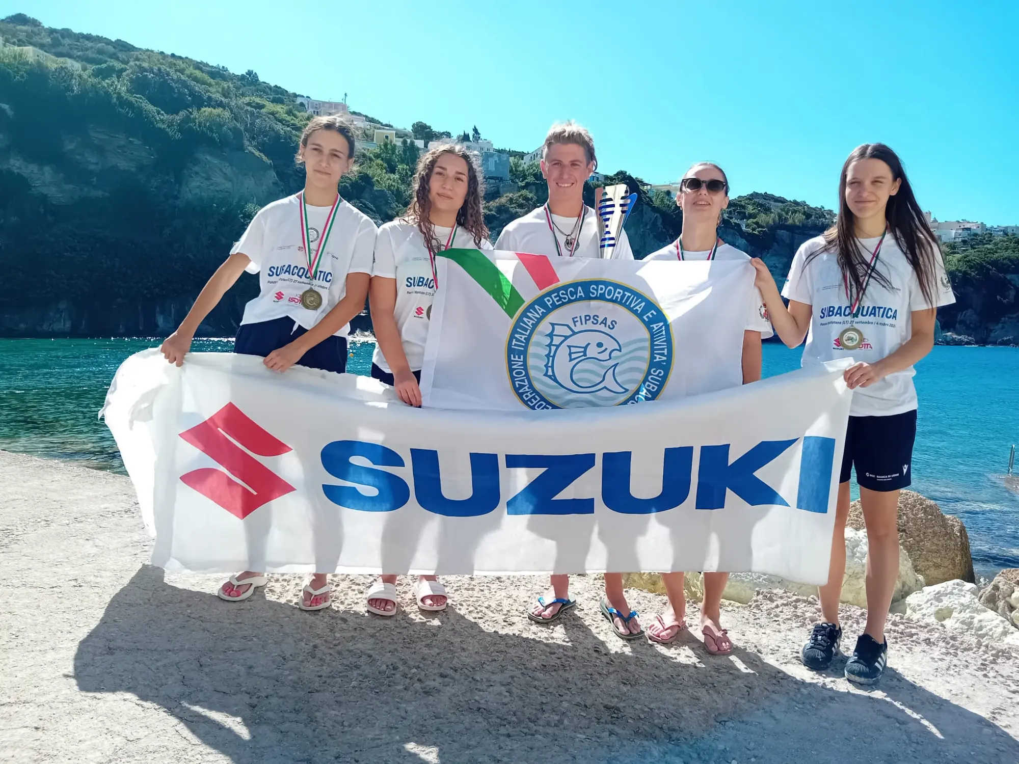 FIPSAS e Suzuki: trionfi italiani negli sport subacquei e partnership vincente