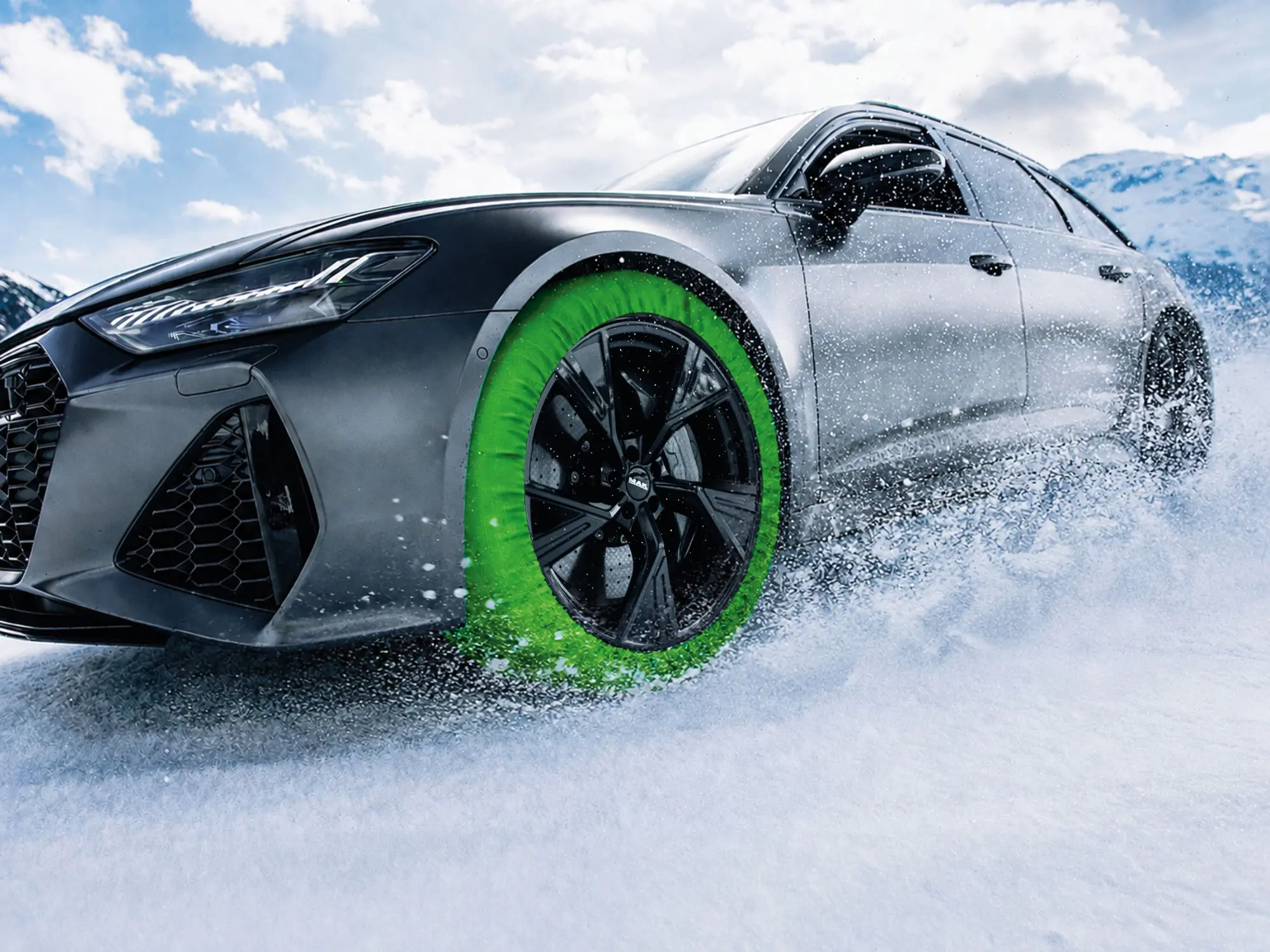 No Problem Kit, calze e catene da neve per affrontare l’inverno in sicurezza