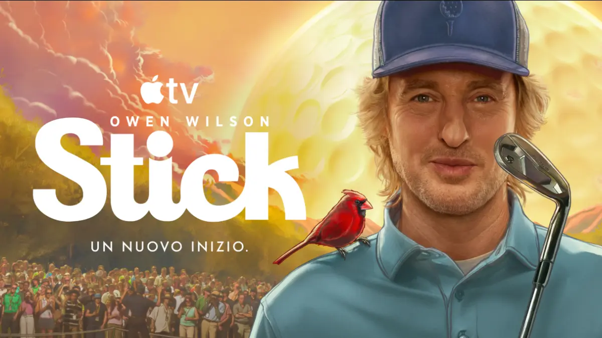 Owen Wilson torna protagonista nella seconda stagione di Stick su Apple TV