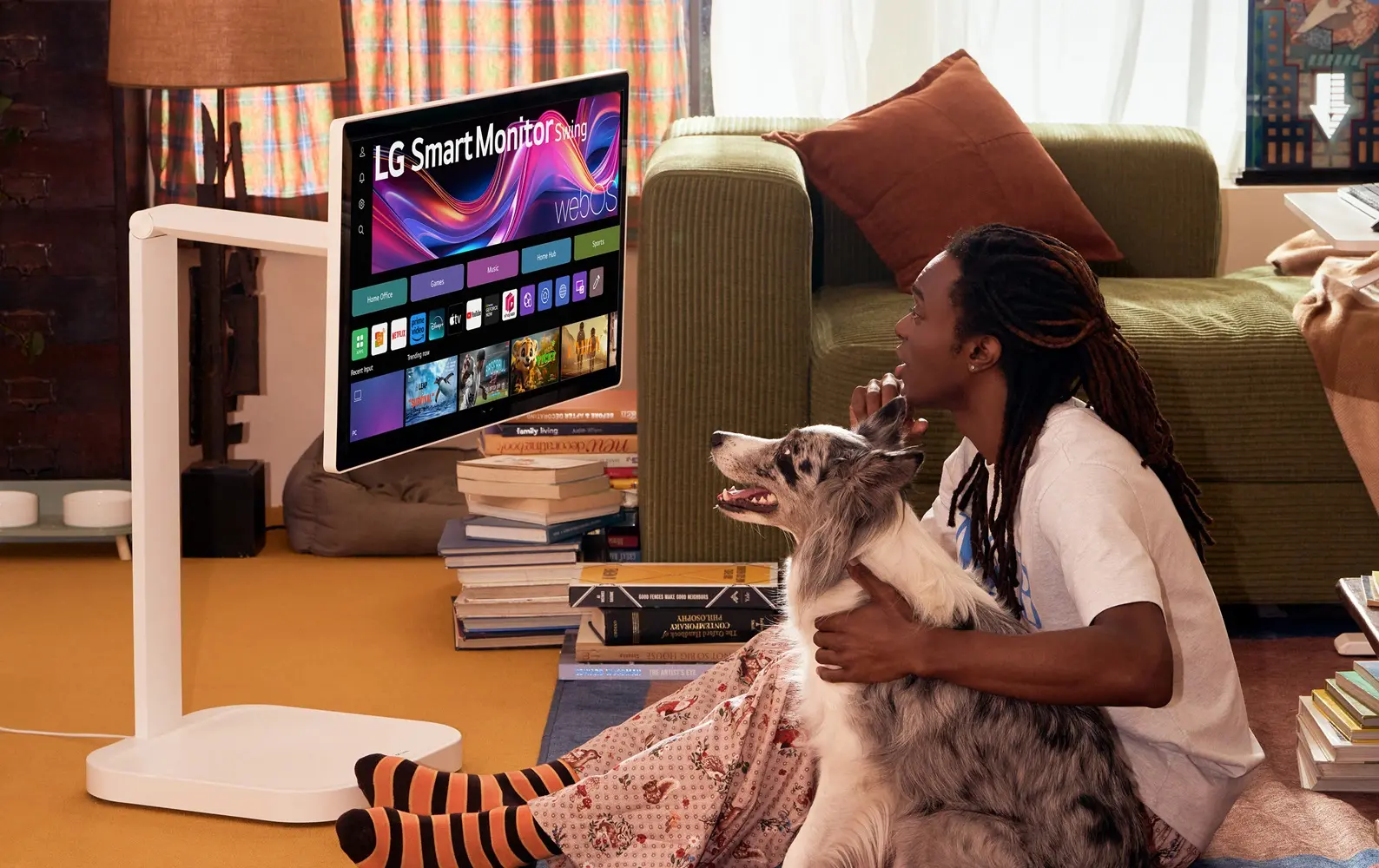 LG Swing rivoluziona il living: lo smart monitor che trasforma la casa