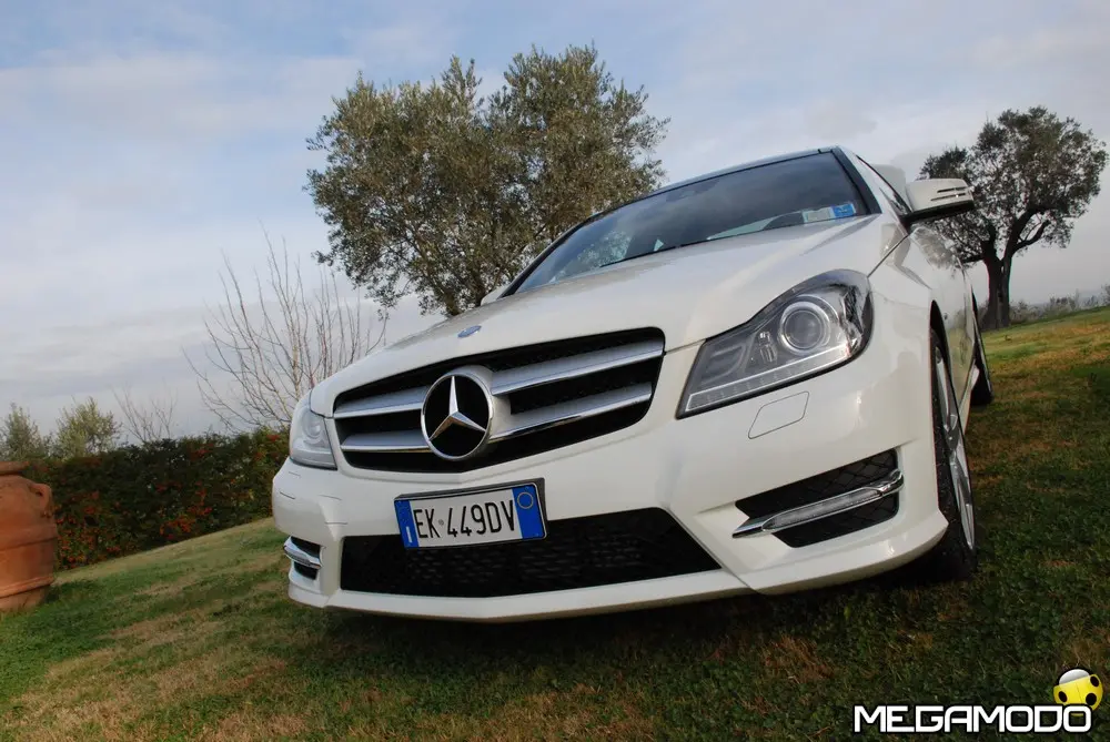 Mercedes-Benz Classe C Coupè, prova su strada